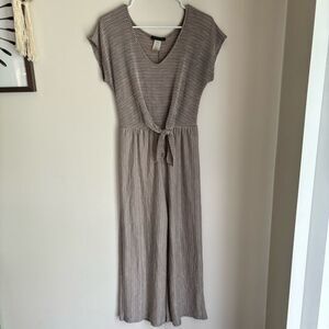 Anthropologie Caution To the Wind Jumpsuit Sz Med Wide Leg EUC!
